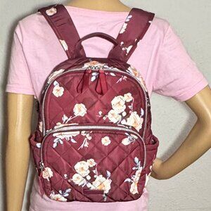 Vera Bradley Small Backpack in Performance Twill Blooms and Branches NWT